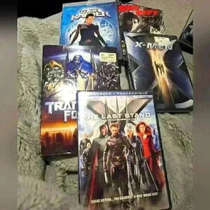 X Men, The last stand, tomb  Raider, sin city, transformers DVD Bundle